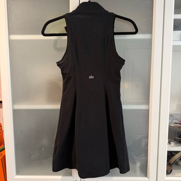 ALO Black Sleeveless Dress w/ built in shorts - Picture 5 of 6